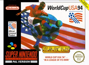 World Cup USA 94 (Europe) (En,Fr,De,Es,It,Nl,Pt,Sv) box cover front